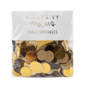 Gold Table Sprinkles