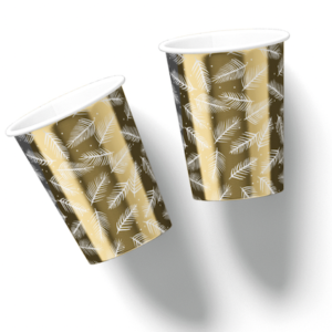 Gold Paper Cups