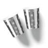 Silver Hot Foiled Paper