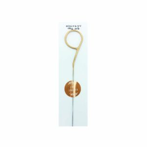 Number Nine Metallic GoldSparkler