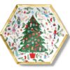 Traditional Nutcracker Paper Plates - Holly & Ivy