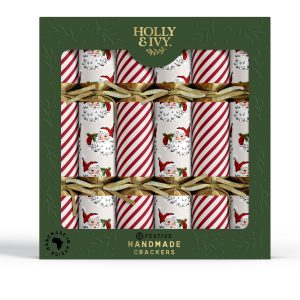 Festive - Nostalgic Santa and Stripes