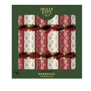 Deluxe - Red and Cream Foiled Pattern